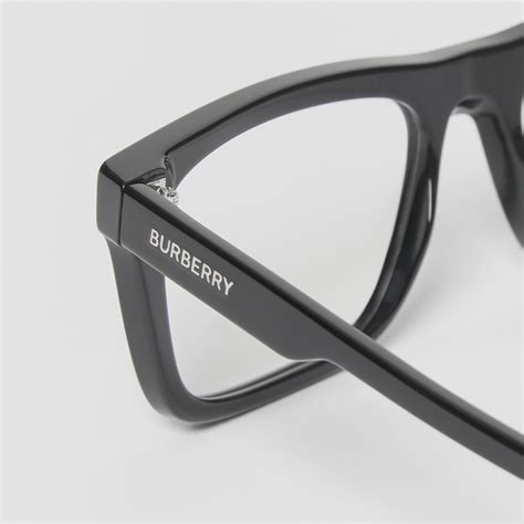 Rectangular fit optical frame in black 